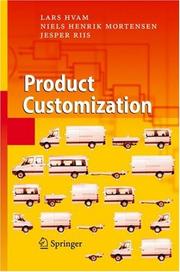 Cover of: Product Customization