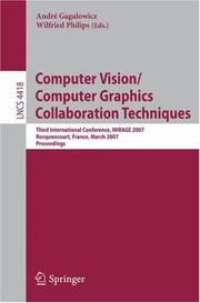 Computer vision/computer graphics, collaboration techniques