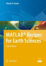 Cover of: MATLAB® Recipes for Earth Sciences by Martin H. Trauth, Martin H. Trauth