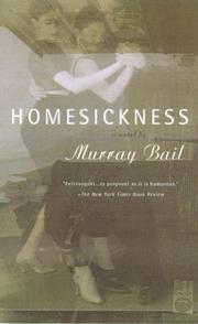 Cover of: Homesickness: a novel