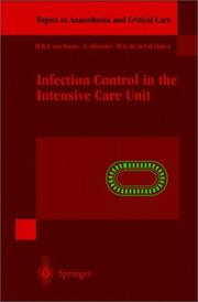 Cover of: Infection Control in the Intensive Care Unit (Topics in Anaesthesia and Critical Care)
