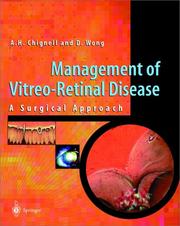 Cover of: Management of Vitreo-Retinal Disease by Anthony Chignell, David Wong