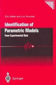 Cover of: Identification of parametric models from experimental data by E. Walter