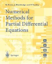 Cover of: Numerical Methods for Partial Differential Equations