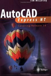 Cover of: AutoCAD express NT by Tim McCarthy, Tim McCarthy