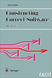 Constructing correct software by Cooke, John