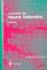 Cover of: Concepts for neural networks: a survey