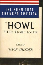 Cover of: The Poem That Changed America: "Howl" Fifty Years Later