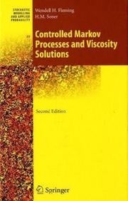 Cover of: Controlled Markov processes and viscosity solutions