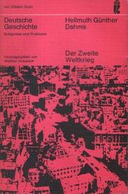 Cover of: Der Zweite Weltkrieg.