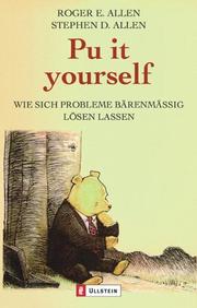 Cover of: Pu it yourself. Wie sich Probleme bärenmäßig lösen lassen.