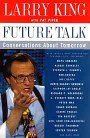 Cover of: Future talk: conversations about tomorrow with today's most provocative personalities