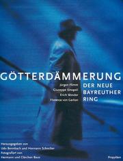 Cover of: Götterdämmerung: der neue Bayreuther Ring