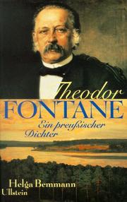Cover of: Theodor Fontane: ein preussischer Dichter