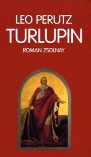 Cover of: Turlupin by Leo Perutz, Leo Perutz