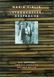Cover of: "Strohkoffer"-Gespräche: H.C. Artmann und die Literatur aus dem Keller