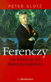 Cover of: Ferenczy by Peter Glotz