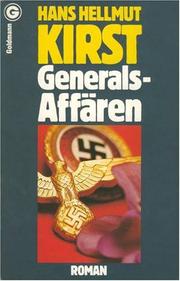 Generals-Affären by Hans Hellmut Kirst