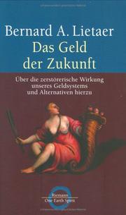 Cover of: Das Geld der Zukunft. Sonderausgabe.