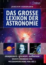 Cover of: Das große Lexikon der Astronomie.