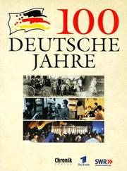 Cover of: 100 deutsche Jahre