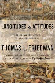 Cover of: Longitudes and Attitudes by Thomas L. Friedman