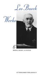 Cover of: Leo Baeck Werke