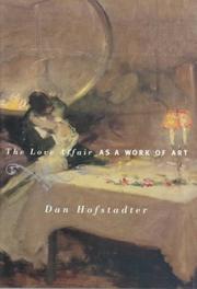 Cover of: The love affair as a work of art