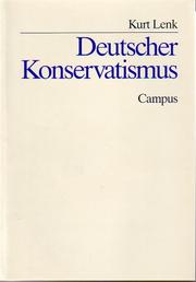 Cover of: Deutscher Konservatismus