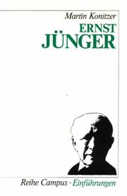 Cover of: Ernst Jünger