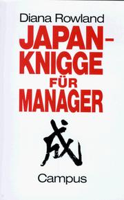 Cover of: Japan- Knigge für Manager.