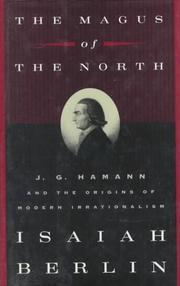 Cover of: The magus of the north | Isaiah Berlin