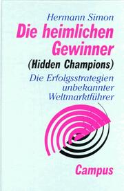 Cover of: Die heimlichen Gewinner. by Hermann Simon