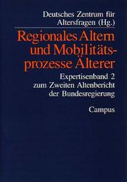 Cover of: Regionales Altern und Mobilitätsprozesse Älterer