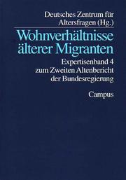 Cover of: Wohnverhältnisse älterer Migranten