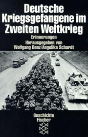 Cover of: Deutsche Kriegsgefangene im Zweiten Weltkrieg: Erinnerungen