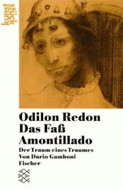Cover of: Odilon Redon, Das Fass Amontillado: der Traum eines Traumes