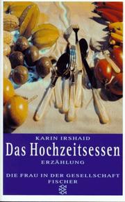 Cover of: Das Hochzeitessen by Karin Irshaid