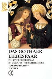 Cover of: Das Gothaer Liebespaar by Daniel Hess