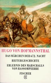 Cover of: Das Marchen Der 692. Nacht-Reitergeschichte-Erlebnis de Marchalls Von Bassompierre