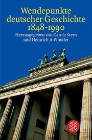 Cover of: Wendepunkte deutscher Geschichte 1848 - 1990.