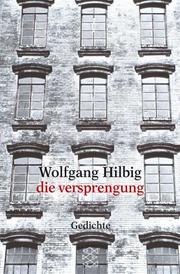 Cover of: Die Versprengung: Gedichte