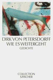 Cover of: Wie es weitergeht: Gedichte