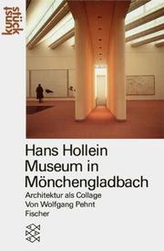 Cover of: Hans Hollein Museum in Mönchengladbach by Wolfgang Pehnt