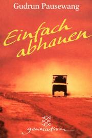 Cover of: Einfach abhauen.