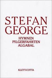Cover of: Hymnen, Pilgerfahrten, Algabal