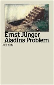 Cover of: Aladins Problem by Ernst Jünger