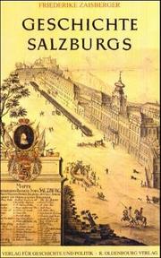 Cover of: Geschichte Salzburgs by Friederike Zaisberger