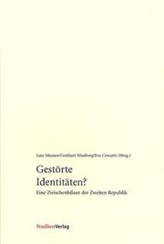 Gestörte Identitäten? by Lutz Musner, Gotthart Wunberg, Eva Cescutti