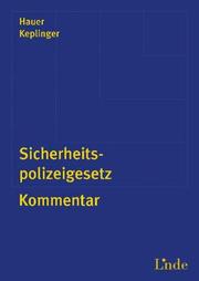 Cover of: Sicherheitspolizeigesetz: Kommentar